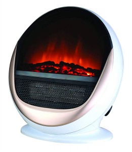 OVAL ELECTRIC HEATER 1.5kw WHITE